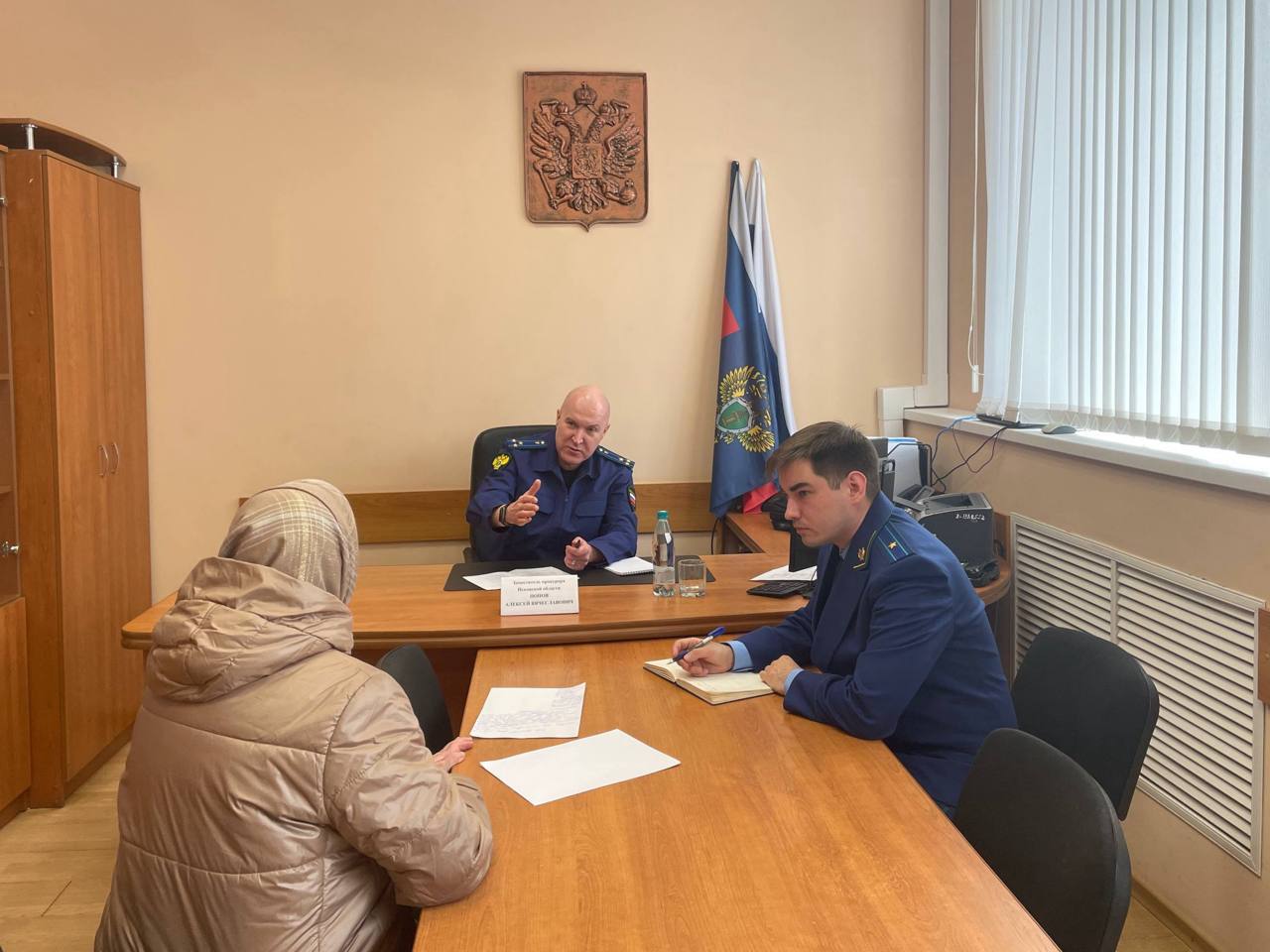 Прием граждан в Куньинском муниципальном округе провел заместитель прокурора области Прием граждан в Куньинском муниципальном округе провел заместитель прокурора области