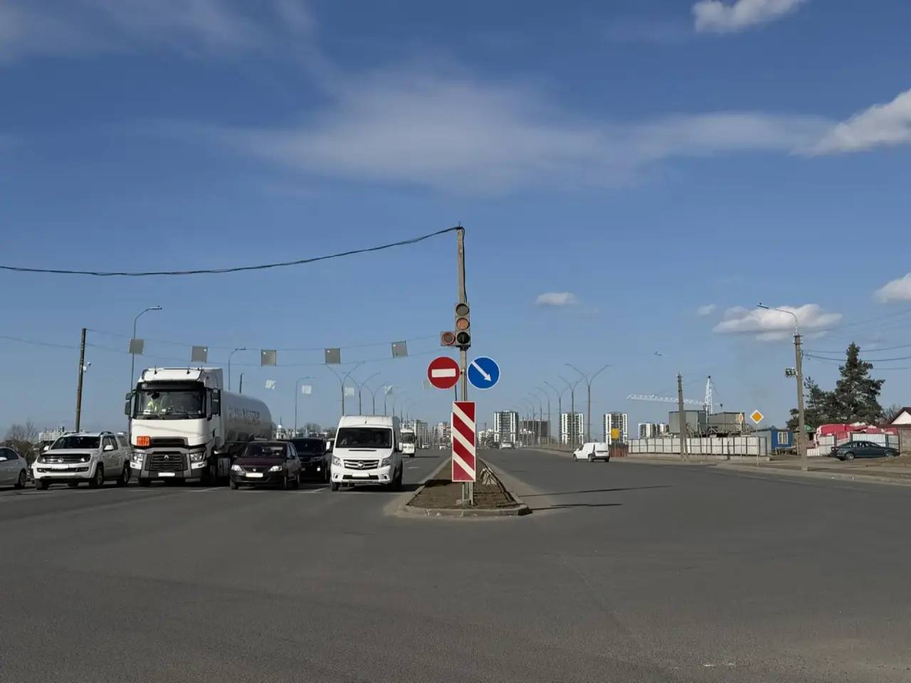 В Пскове начинается масштабный ремонт дорожного покрытия на мосту Александра Невского