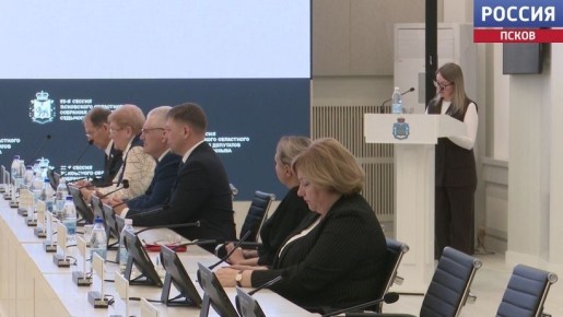 Реализацию программы "Доступная среда" в Псковской области обсудили сегодня депутаты областного Собрания