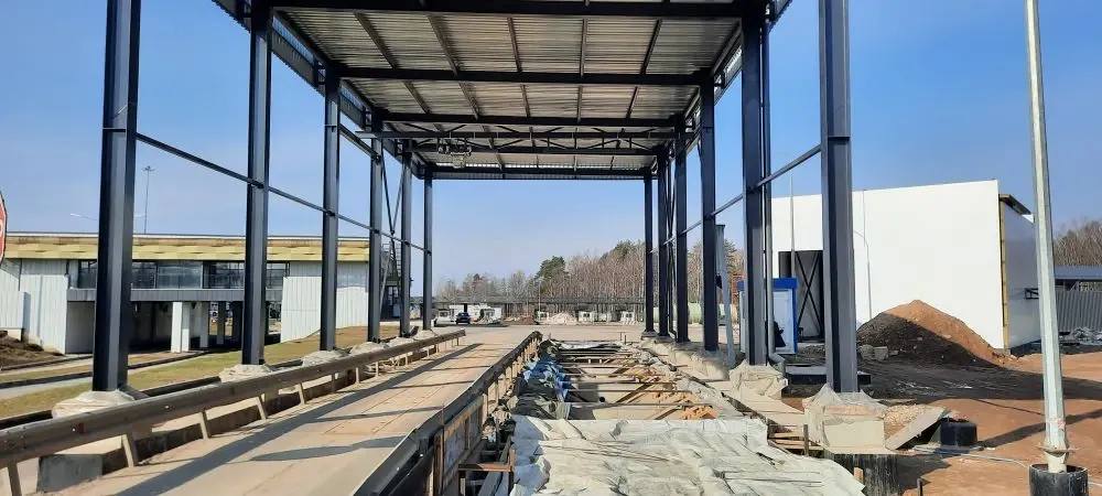 В Псковской области продолжаются работы по реконструкции автомобильного пункта пропуска Бурачки В Псковской области продолжаются работы по реконструкции автомобильного пункта пропуска Бурачки