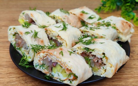 Восхитительная закуска с сельдью для вашего праздничного стола