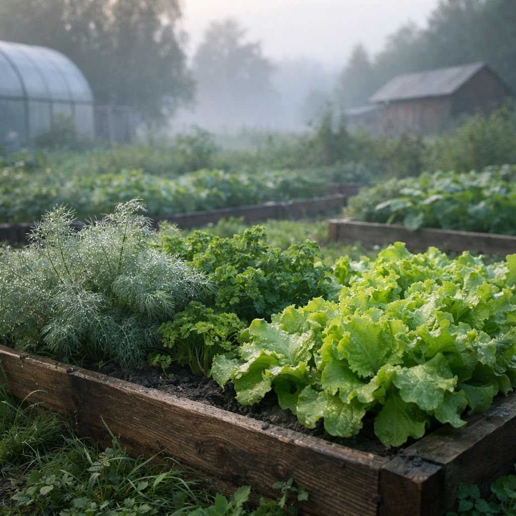 Холодные ночи: как они влияют на зелень в саду