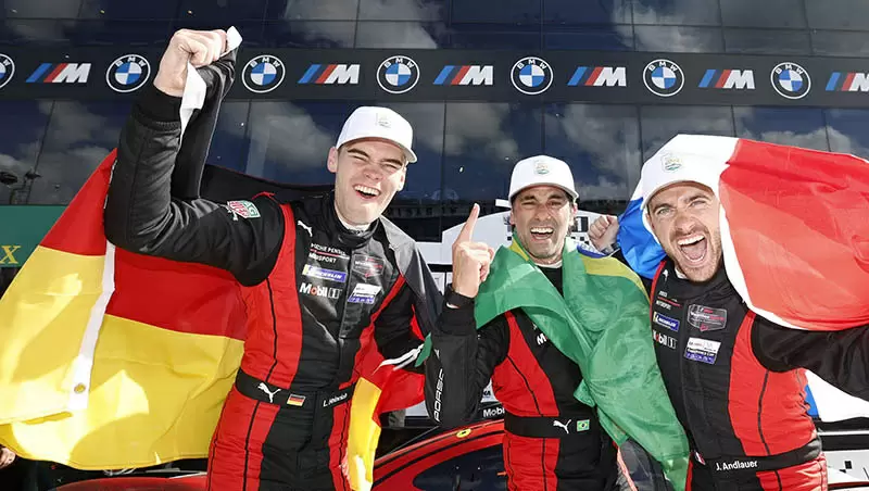 Фелипе Наср — на вершине «Дайтоны»: как Porsche оформила третью подряд победу в Rolex 24