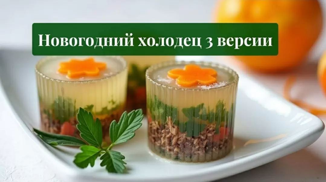 Тренды новогоднего стола: три оригинальные версии холодца