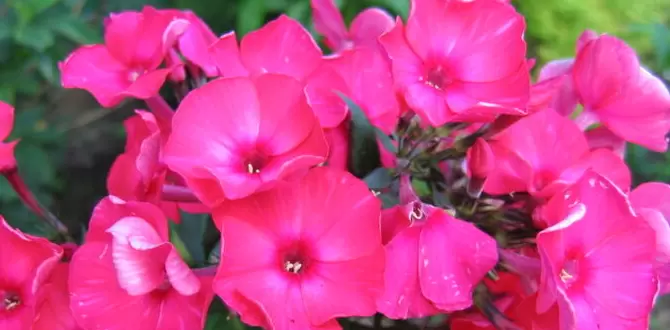 Флоксы: яркие акценты вашего сада