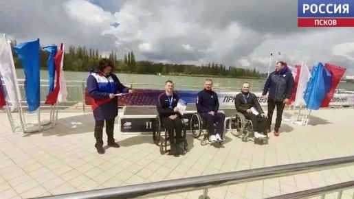 Пскович Игорь Пучков вернулся домой с медалями Всероссийских соревнований по гребле на байдарках и каноэ среди лиц с поражением опорно-двигательного аппарата