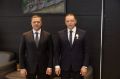 Губернатор Михаил Ведерников вручил главному врачу Псковской областной клинической больницы Евгению Панферову медаль Княгини Ольги