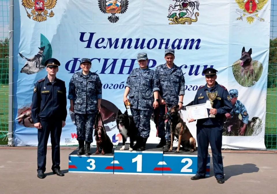 Кинологи псковского УФСИН завоевали бронзу на всероссийском чемпионате