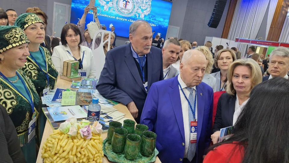 Выставка в рамках форума «Здравница-2026» открылась в Пскове Выставка в рамках форума «Здравница-2026» открылась в Пскове