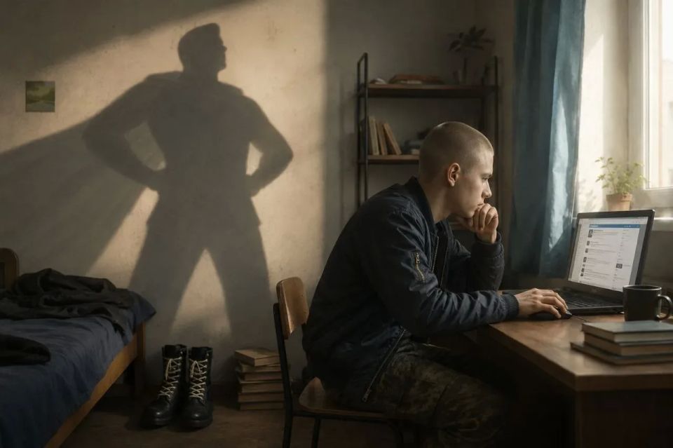 Скинхед* нашего времени. Есть в российской глубинке отвратительный и нелепый жанр человеческой самодеятельности