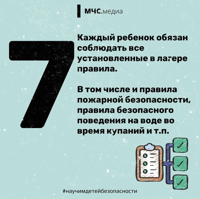 Основные правила поведения в летнем лагере Основные правила поведения в летнем лагере