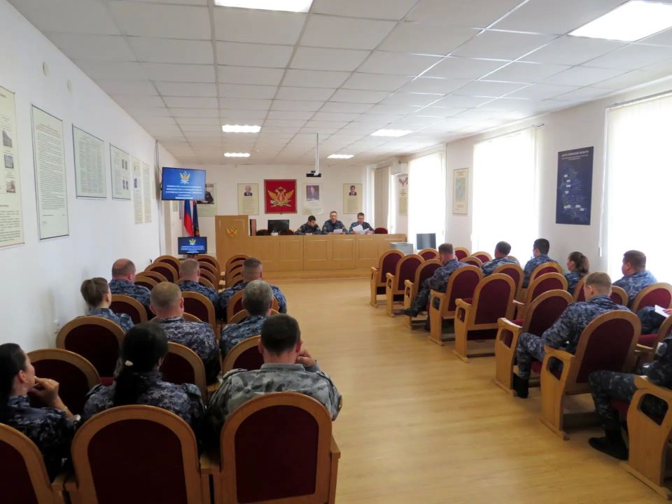 На базе ИК-4 прошли учебно-методические сборы сотрудников отделов режима и надзора учреждений УФСИН
