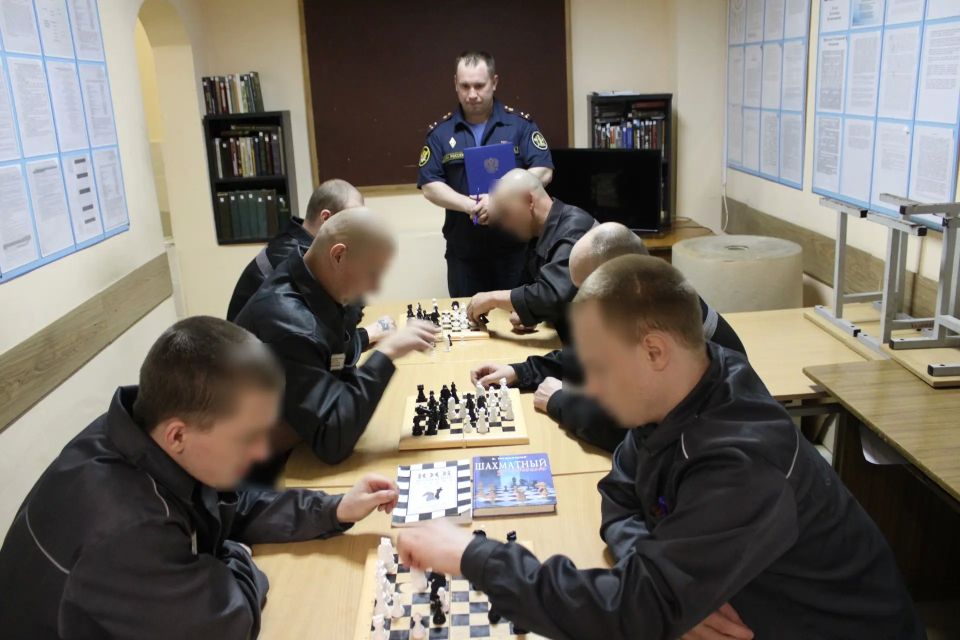В УФСИН России по Псковской области прошел турнир по шахматам среди осужденных
