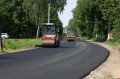 На трассе в Опочке кладут новый асфальт