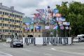 Михаил Ведерников: «Россия Начинается Здесь» – наш замечательный слоган, визитная карточка Пскова, теперь украшает Октябрьскую площадь в центре города