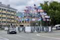 "Россия начинается здесь" — новая инсталляция украшает Октябрьскую площадь в Пскове