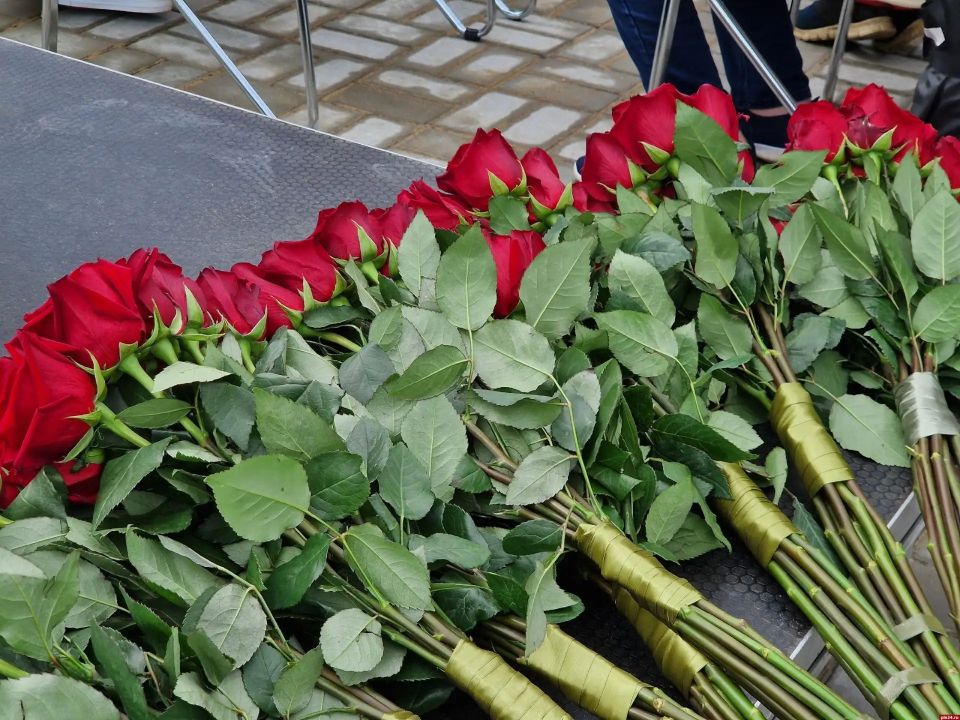 Мемориальный комплекс защитникам Отечества открыли на псковском кладбище «Белый Мох» Мемориальный комплекс защитникам Отечества открыли на псковском кладбище «Белый Мох»