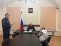 Начальник УФСИН России по Псковской области провел прием граждан в приемной Президента Российской Федерации в Псковской области