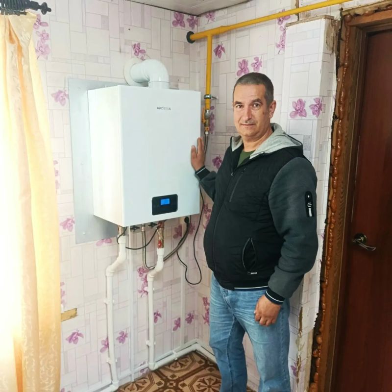 Догазификацию завершили в пыталовской деревне Вышгородок Догазификацию завершили в пыталовской деревне Вышгородок