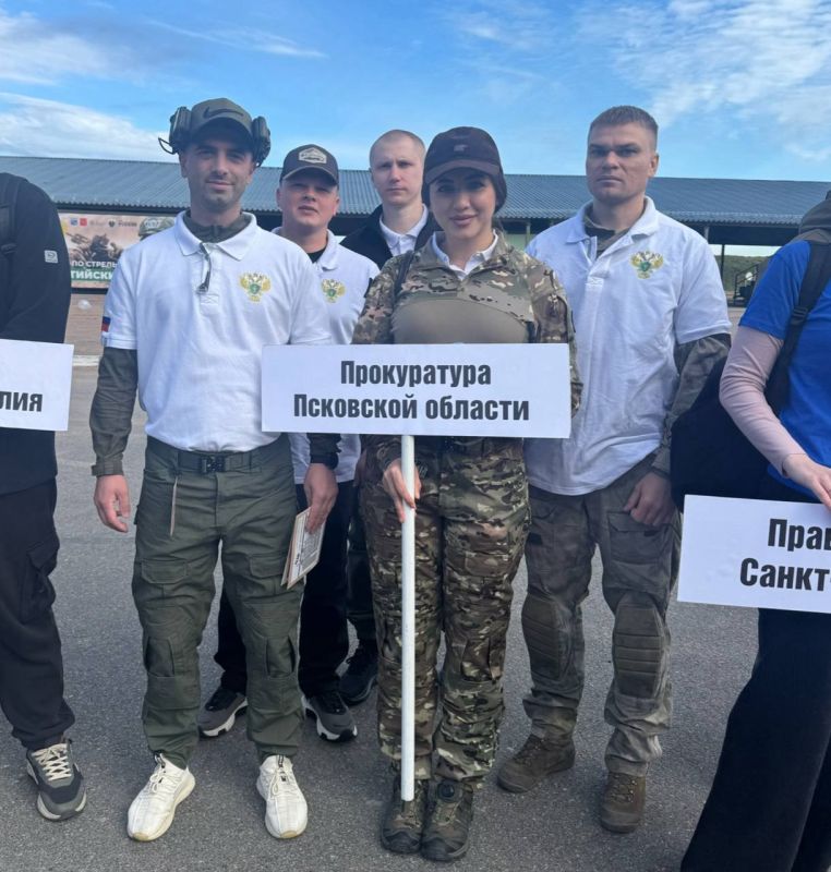 Команда прокуратуры Псковской области приняла участие в межрегиональном турнире по стрельбе «Балтийский стрелок»