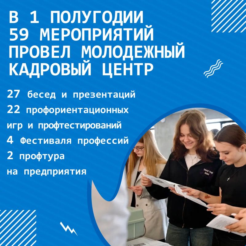 Более 14 300 школьников и студентов стали участниками ежегодной региональной профориентационной акции «Карьера» в 1 полугодии 2026 года Более 14 300 школьников и студентов стали участниками ежегодной региональной профориентационной акции «Карьера» в 1 полугодии 2026 года