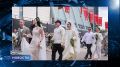 Влюблённые из Псковской области поженились на Всероссийском свадебном фестивале