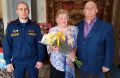 В с. Середка с 90-летним юбилеем поздравили Евгению Борисовну Лухманову