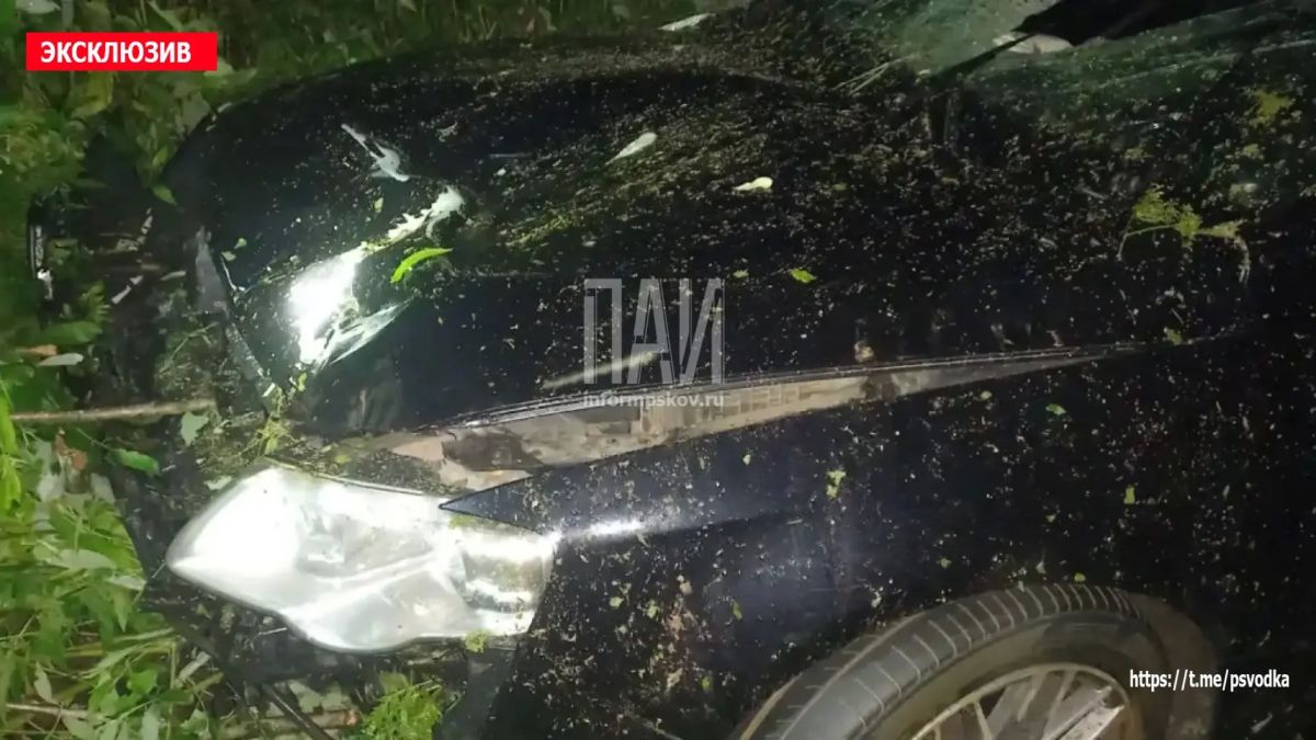 В Великолукском районе, в СНТ «Берёзка-1», произошло столкновение автомобиля Volkswagen Passat и мотоцикла В Великолукском районе, в СНТ «Берёзка-1», произошло столкновение автомобиля Volkswagen Passat и мотоцикла