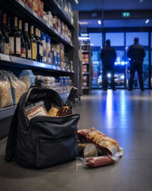 Похищал из магазинов продукты и спиртное