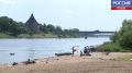 Хорошие новости для любителей купания рядом с Мирожским монастырем - Роспотребнадзор получил положительные результаты лабораторных исследований качества воды на городском пляже Пскова