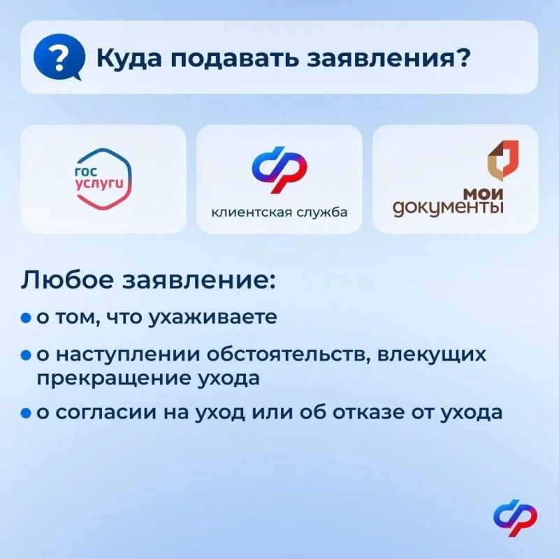 Уход за нетрудоспособными гражданами: новые правила с 2027 года Уход за нетрудоспособными гражданами: новые правила с 2027 года