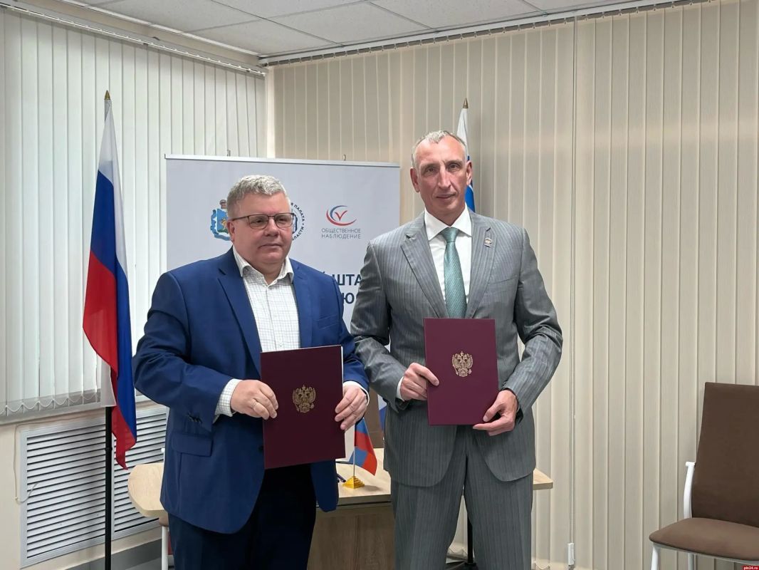 Общественная палата Псковской области и партии подписали соглашения о сотрудничестве Общественная палата Псковской области и партии подписали соглашения о сотрудничестве