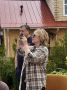 На парклете «Эфир» творческая встреча с Ольгой Будиной началась с просмотра фильма «Белгородские хроники: жаркое лето 23-го»