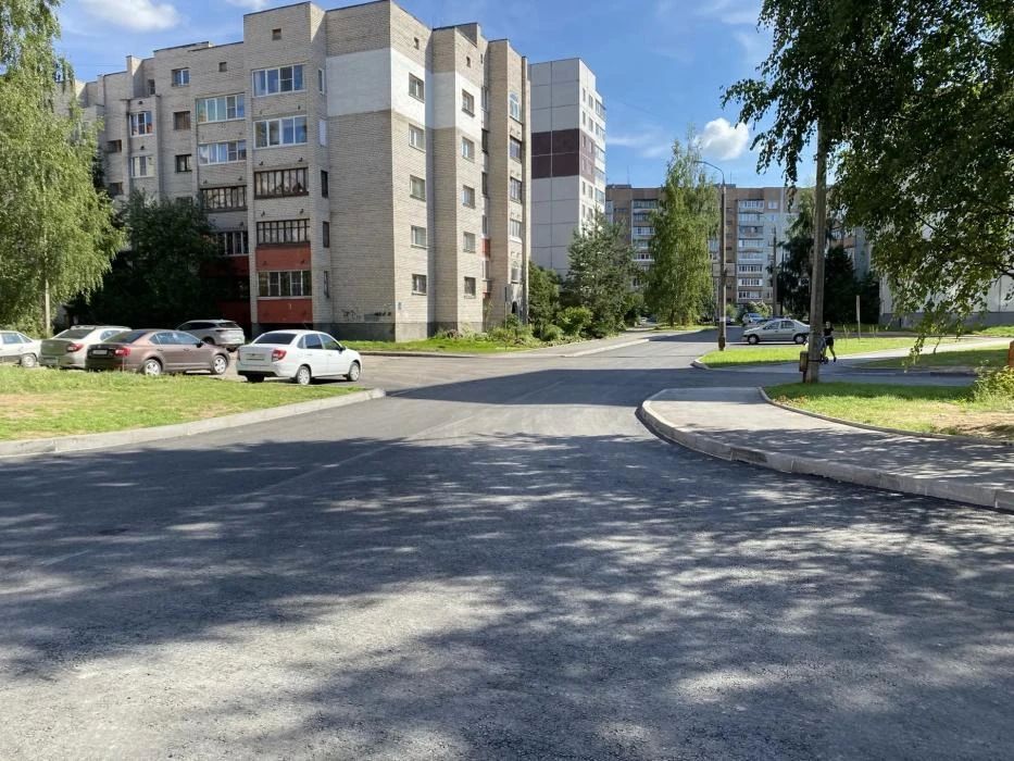 Ремонт проезда от Байкова к Михайловской завершается