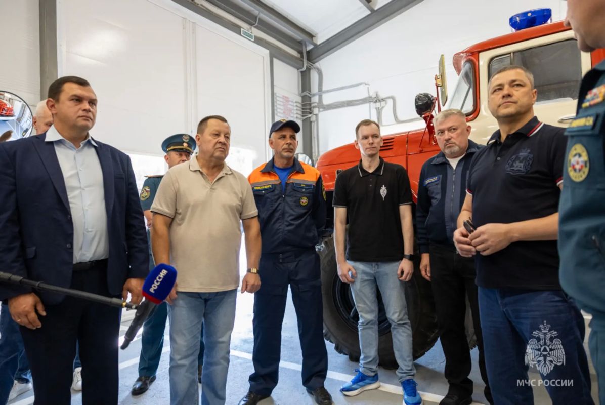 Открытие нового пожарного поста в Славковичах - шаг к безопасности Открытие нового пожарного поста в Славковичах - шаг к безопасности