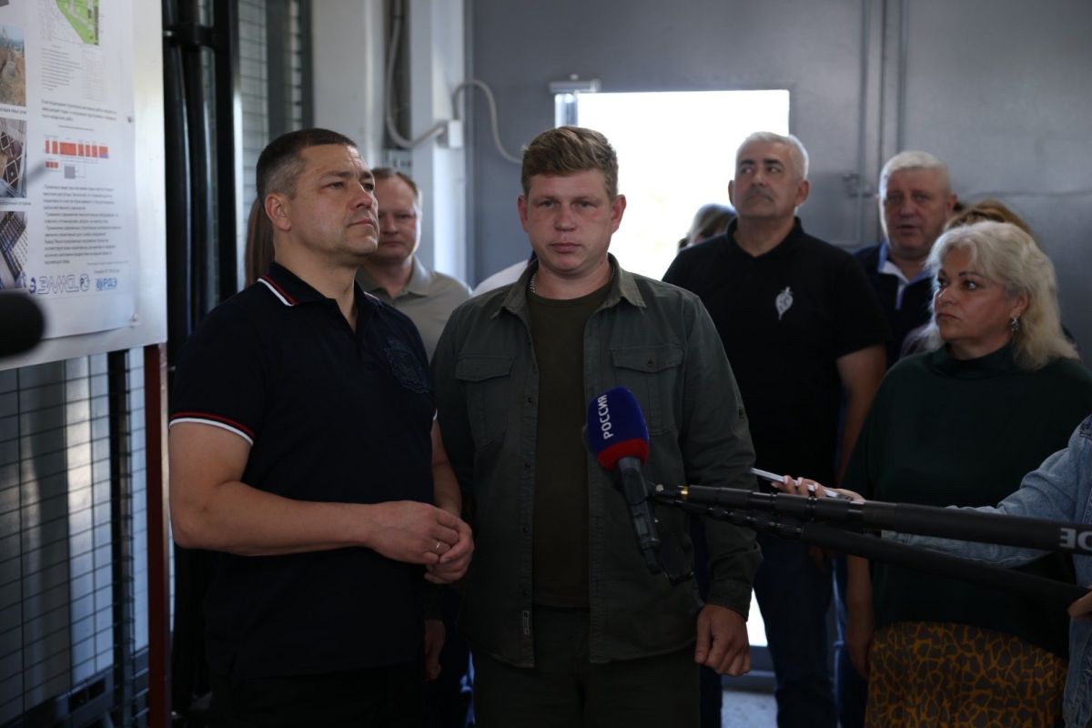Очистные сооружения канализации осмотрел в Гдове губернатор Псковской области Михаил Ведерников в рамках рабочего визита в муниципалитет Очистные сооружения канализации осмотрел в Гдове губернатор Псковской области Михаил Ведерников в рамках рабочего визита в муниципалитет