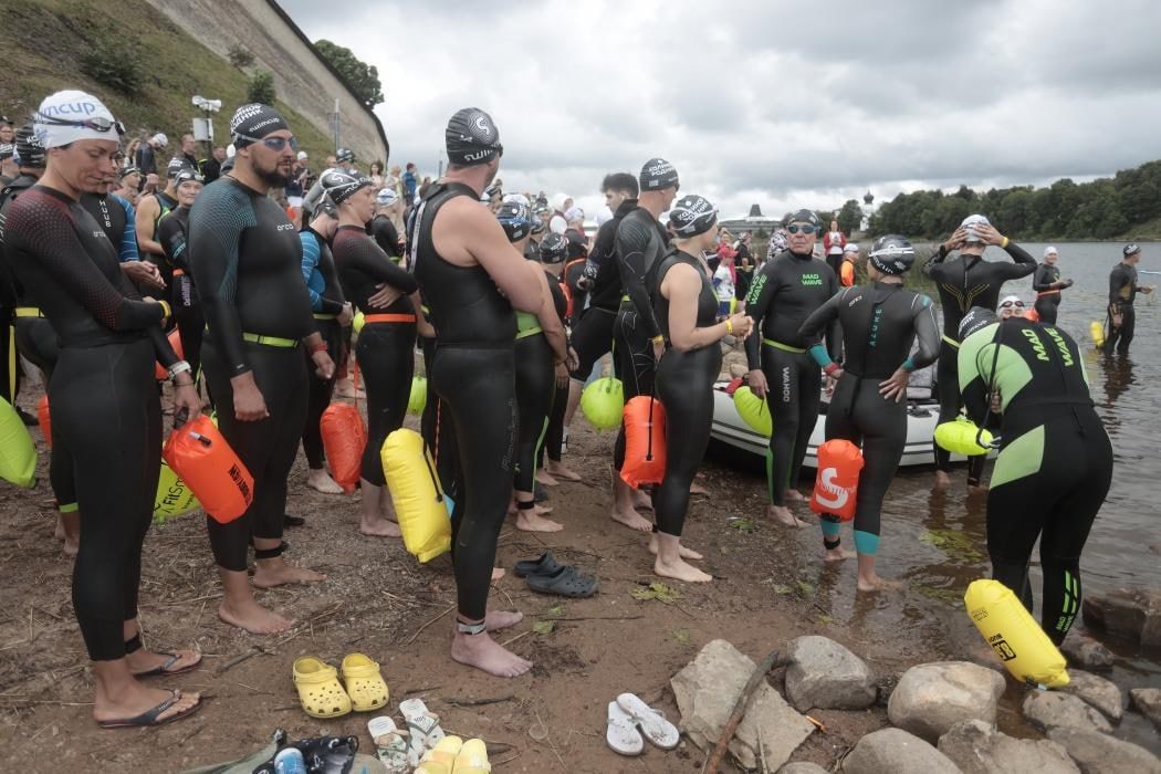 Пятый заплыв на открытой воде Swimcup прошёл сегодня в Пскове Пятый заплыв на открытой воде Swimcup прошёл сегодня в Пскове
