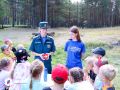 Волонтёры совместно с МЧС России провели день безопасности для детей