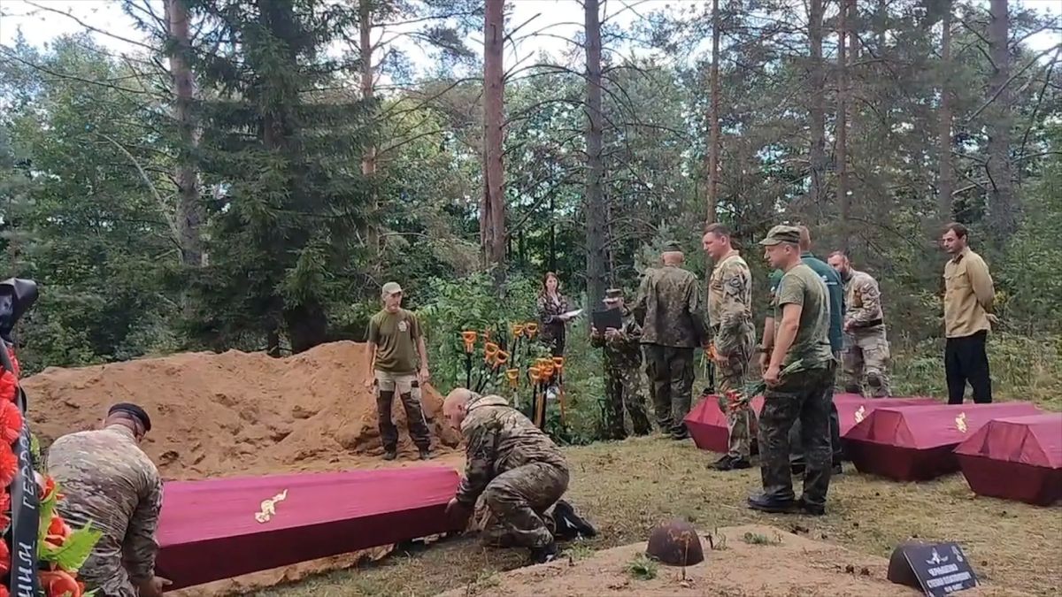В Невельском районе предали земле останки 46 бойцов Великой Отечественной войны В Невельском районе предали земле останки 46 бойцов Великой Отечественной войны