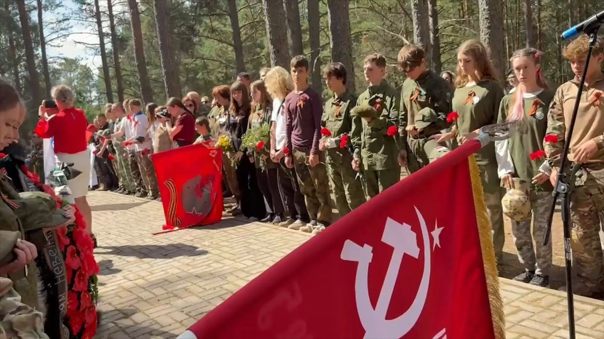 В Невельском районе предали земле останки 46 бойцов Великой Отечественной войны
