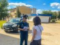 #Профилактика. Сегодня сотрудниками Главного управления МЧС России по Псковской области на территории города Великие Луки проведен профилактический рейд, цель которого – предупреждение пожаров и гибели на них людей