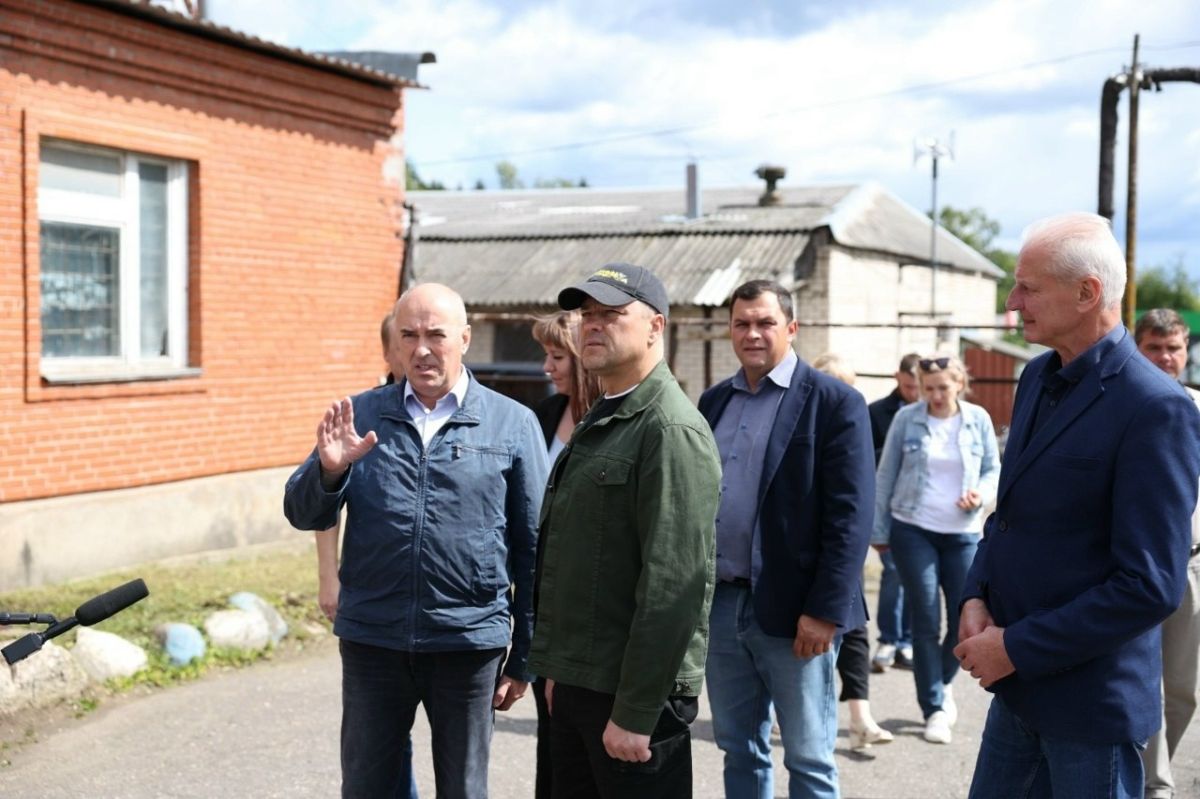 Котельную № 3а в Стругах Красных после работ по замене котла проинспектировал губернатор Псковской области Михаил Ведерников в рамках рабочего визита в муниципалитет сегодня, 12 августа, передаёт корреспондент ПАИ Котельную № 3а в Стругах Красных после работ по замене котла проинспектировал губернатор Псковской области Михаил Ведерников в рамках рабочего визита в муниципалитет сегодня, 12 августа, передаёт корреспондент ПАИ