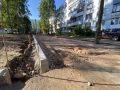 Елкин Борис: Во дворе дома № 1Б на улице Печорской стартовали работы по устройству парковки, а вдоль дома № 12 по улице Шестака ремонт проезда