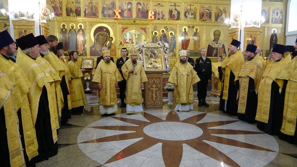 Чудотворная икона "Умиление" из Псково-Печерского монастыря прибыла на Камчатку Чудотворная икона "Умиление" из Псково-Печерского монастыря прибыла на Камчатку