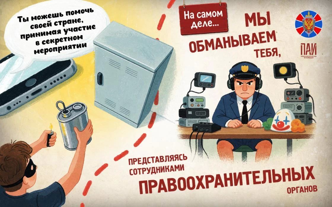 УФСБ России по Псковской области обращает внимание: злоумышленники маскируют намерения, используют манипуляции, лживые обещания и фальшивую заботу, желая скрыть истинную цель своих действий УФСБ России по Псковской области обращает внимание: злоумышленники маскируют намерения, используют манипуляции, лживые обещания и фальшивую заботу, желая скрыть истинную цель своих действий