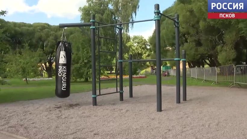 Новая воркаут-площадка появилась в Финском парке по просьбам горожан Новая воркаут-площадка появилась в Финском парке по просьбам горожан