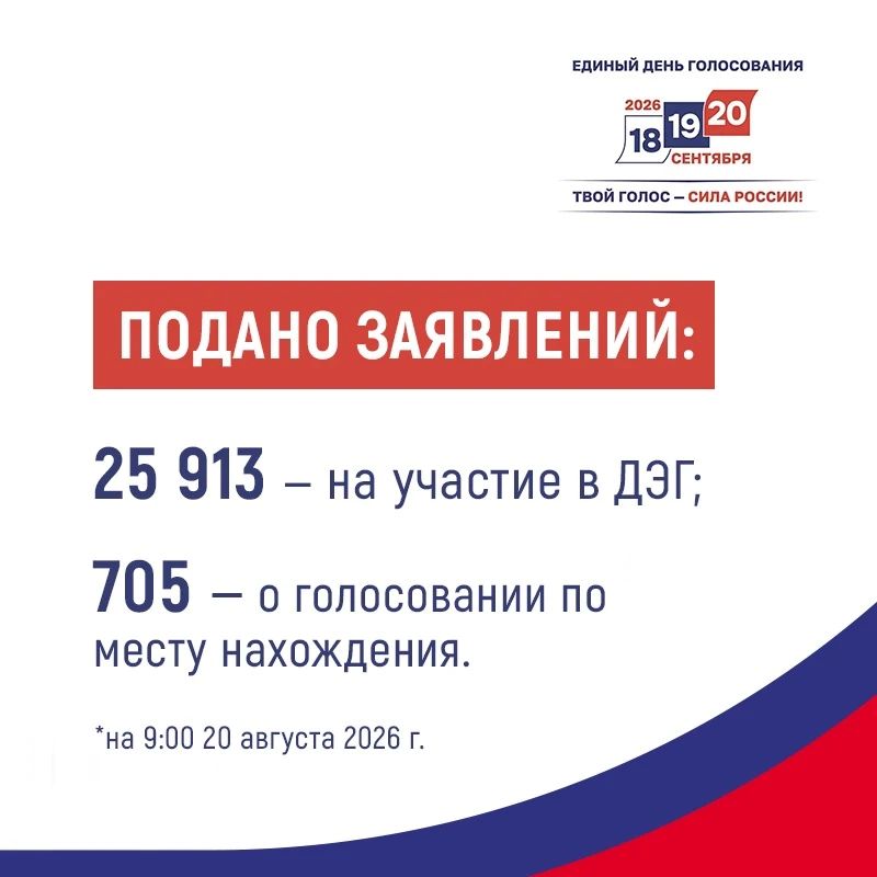 На территории Псковской области на выборах депутатов Государственной Думы, депутатов Законодательного Собрания Псковской области и дополнительных выборах депутатов в трех муниципальных округах будет применяться ДЭГ —...