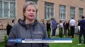 Возле здания мирового суда в Пскове высадили туи