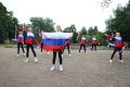 Праздничное мероприятие «Символ России» прошло в Летнем саду (на территории у памятника А. С. Пушкину и крестьянке) в Пскове