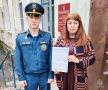 #Профилактика. Сегодня с целью профилактики пожаров и гибели людей на них, осуществлен профилактический рейд в посёлке Локня Локнянского муниципального округа